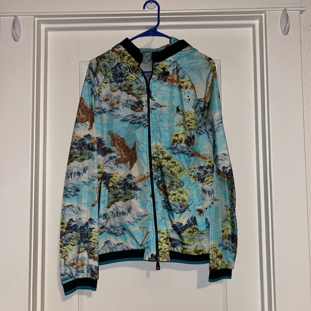 Ralph Lauren nature printed windbreaker